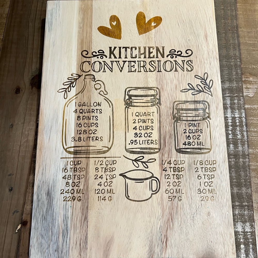 Martha Stewart Wooden Kitchen Conversion Board
